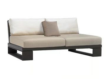 LANDSCAPE ALU SF4630 - 2 seater aluminium garden sofa by Andreu World - view 3